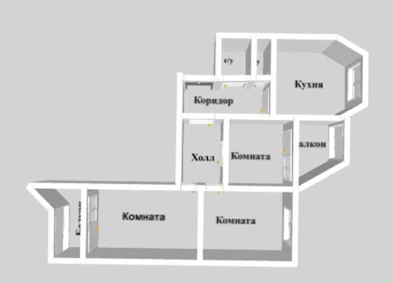Квартира, Московская область, Лобня, мкр Катюшки-2, ул. Юности, 1. Фото 3