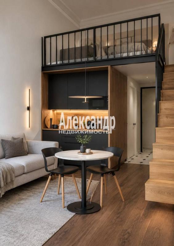 Квартира-Студия, 25 м², 3/5 этаж