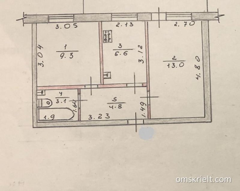2-комнатная Квартира, 40 м2