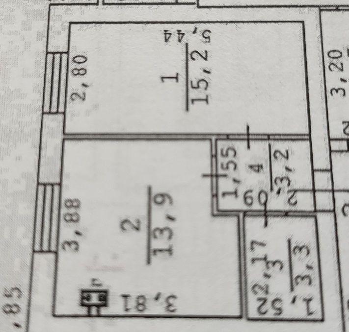 1-комн. квартира, 35.6 м², 1/3 этаж