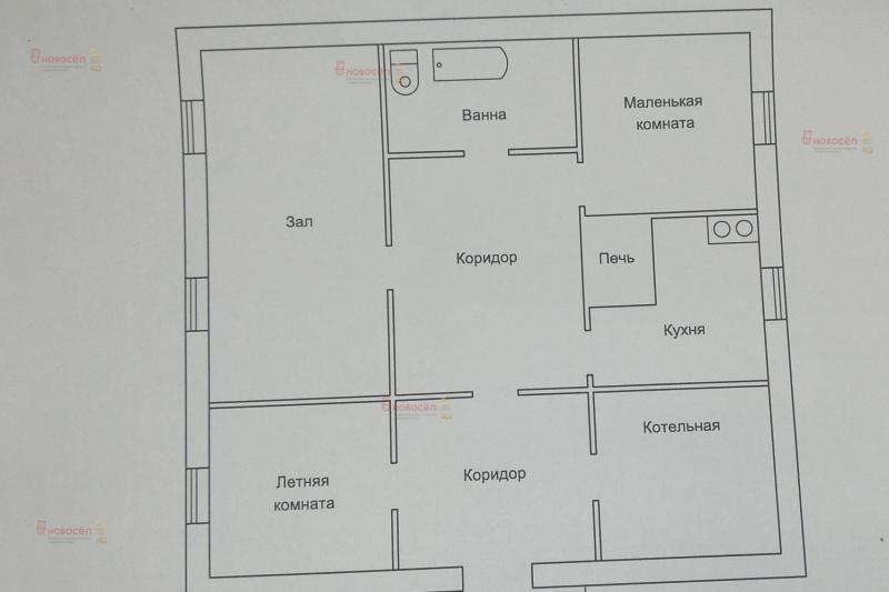 Квартира, Свердловская область, Богданович, Октябрьская улица, 65. Фото 1