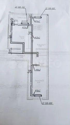 2-комн. квартира, 64 м², 13/16 этаж