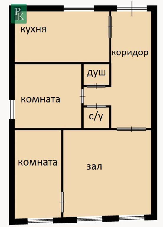 Квартира, Севастополь, ул. Калича, 41. Фото 11