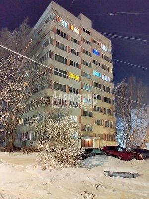 Квартира, Ленинградская область, Выборг, пос. Южный, Спортивная улица, 9. Фото 1