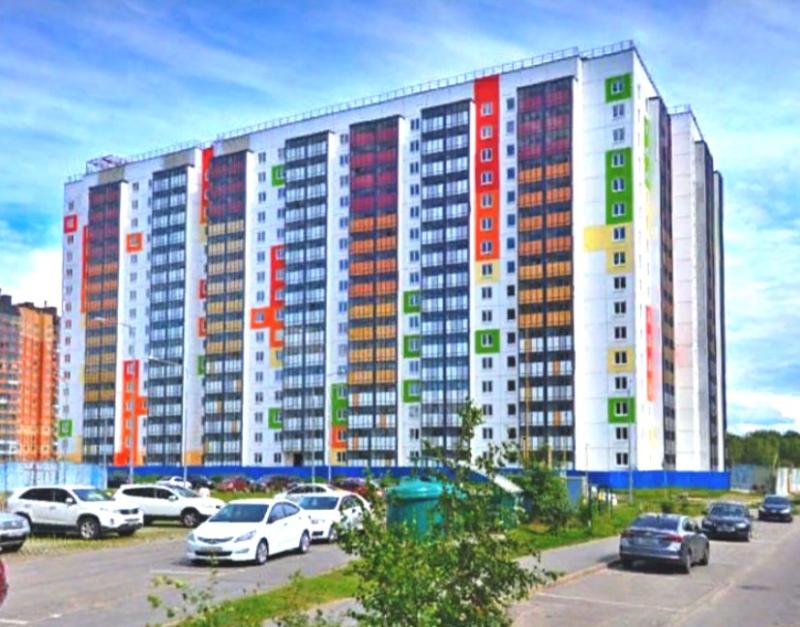 Квартира, Ленинградская область, Всеволожск, Севастопольская улица, 1. Фото 1