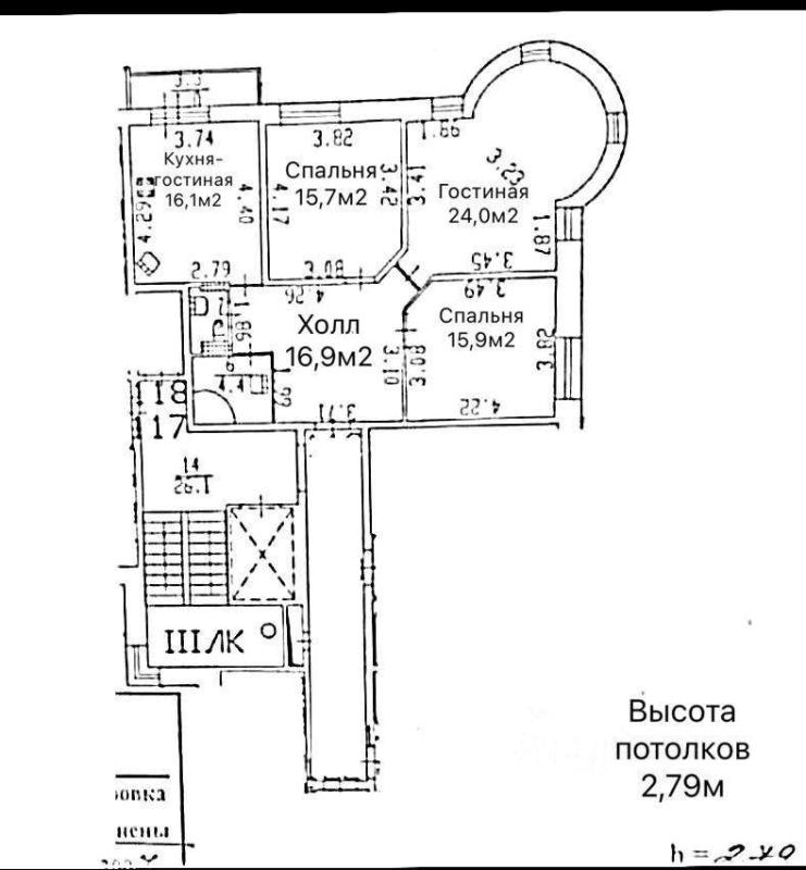 Квартира, Санкт-Петербург, Калининский р-н, МО № 21, Киришская улица, 4. Фото 2