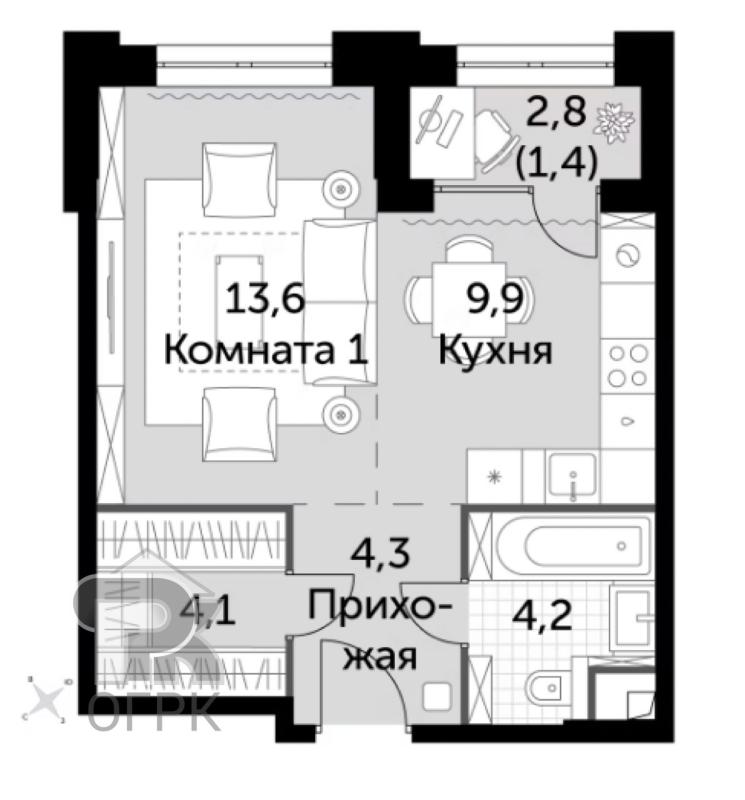 Квартира, Москва, ЦАО, Тверской р-н. Фото 1