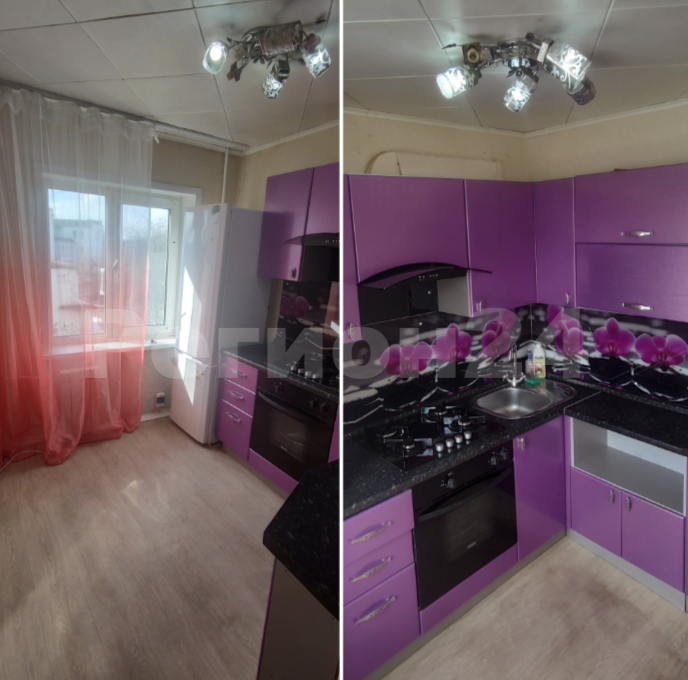 3-комн. квартира, 59 м², 3/5 этаж