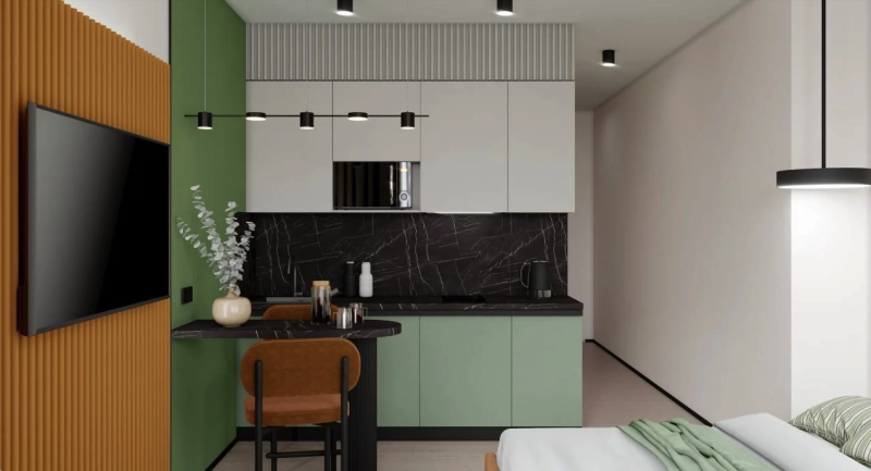 Квартира-Студия, 20.11 м², 4/4 этаж