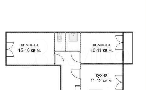 2-комнатная Квартира, 51 м2