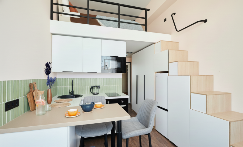 Квартира-Студия, 26 м², 3/3 этаж