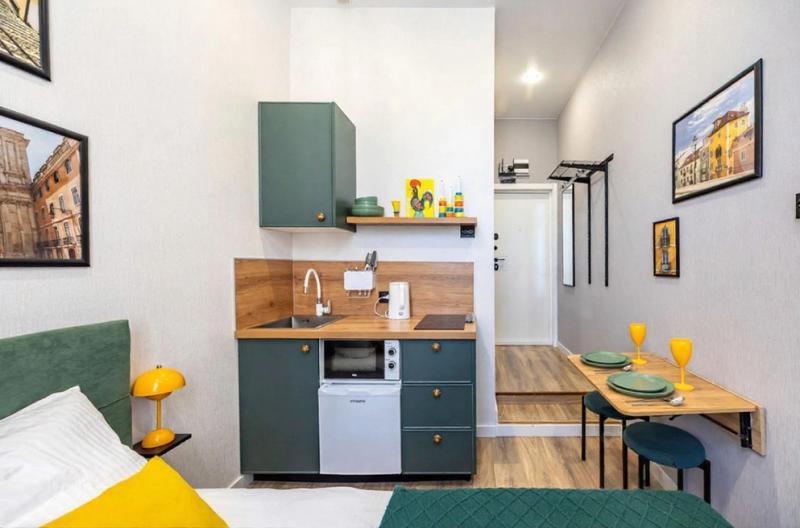 Квартира-Студия, 15 м², 4/5 этаж