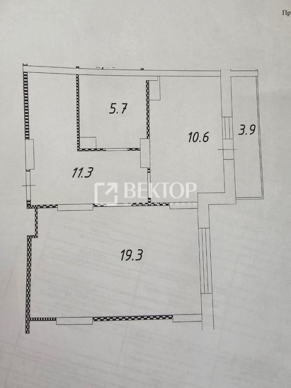 1-комн. квартира, 50.8 м², 4/17 этаж