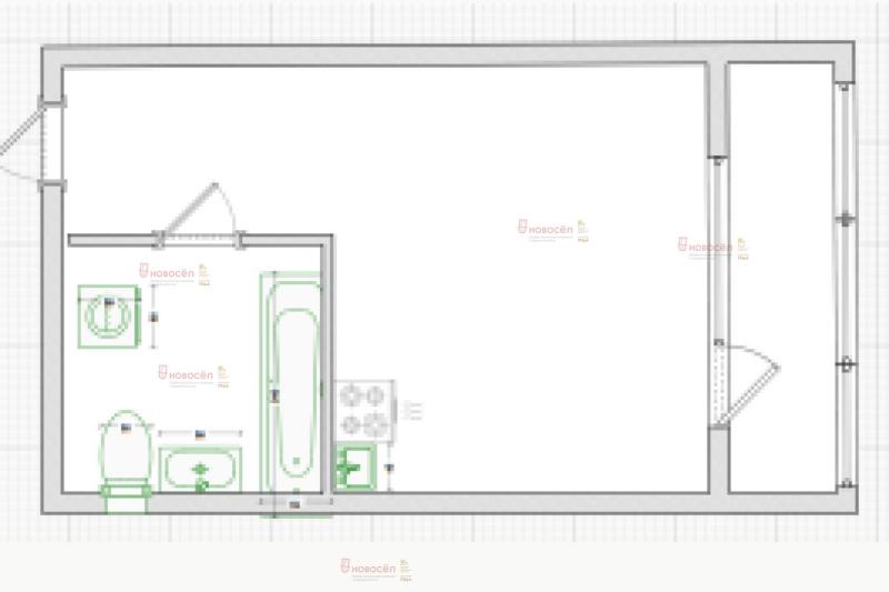Квартира-Студия, 23 м2