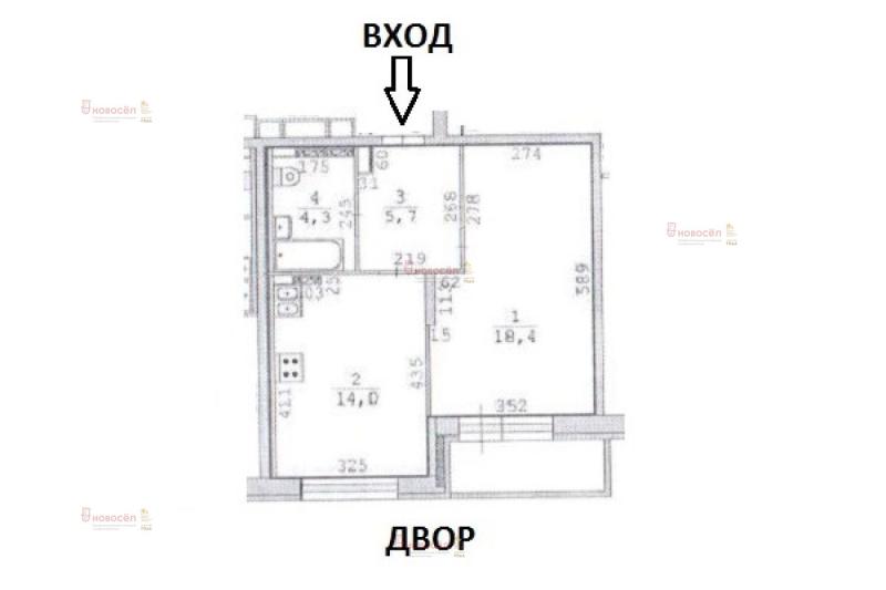 1-комн. квартира, 42 м², 2/24 этаж