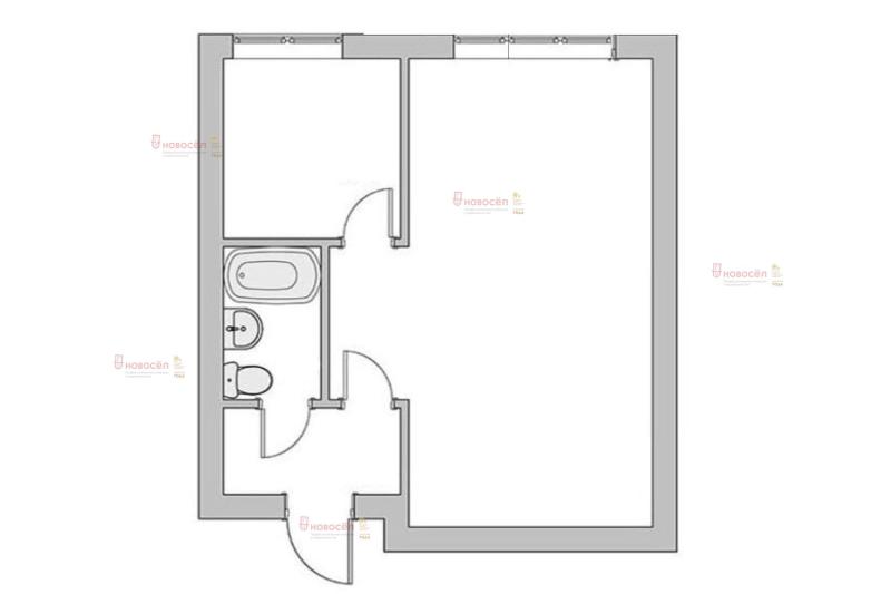 1-комнатная Квартира, 31 м2