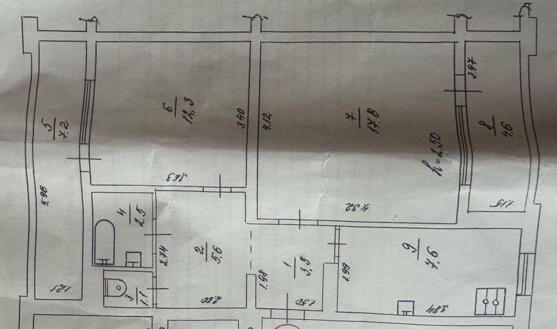2-комнатная Квартира, 52 м2