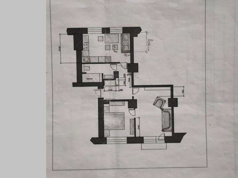 2-комн. квартира, 57 м², 3/7 этаж
