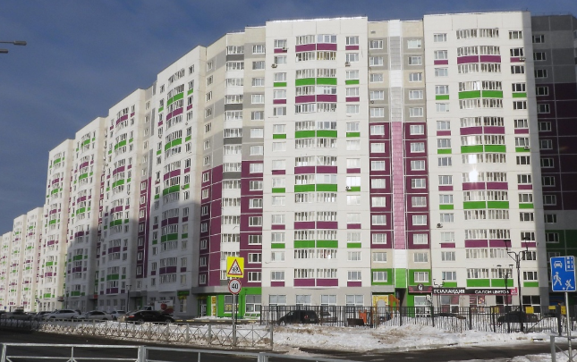 2-комн. квартира, 67.2 м², 13/15 этаж