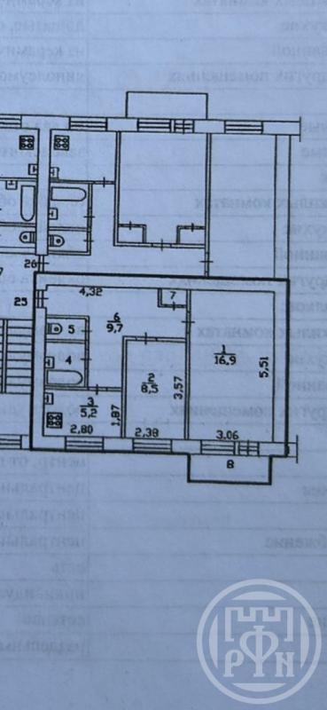 2-комн. квартира, 44.6 м², 3/4 этаж