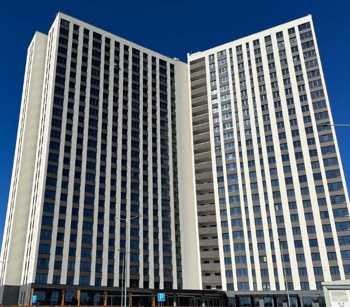 2-комн. квартира, 61.4 м², 21/24 этаж