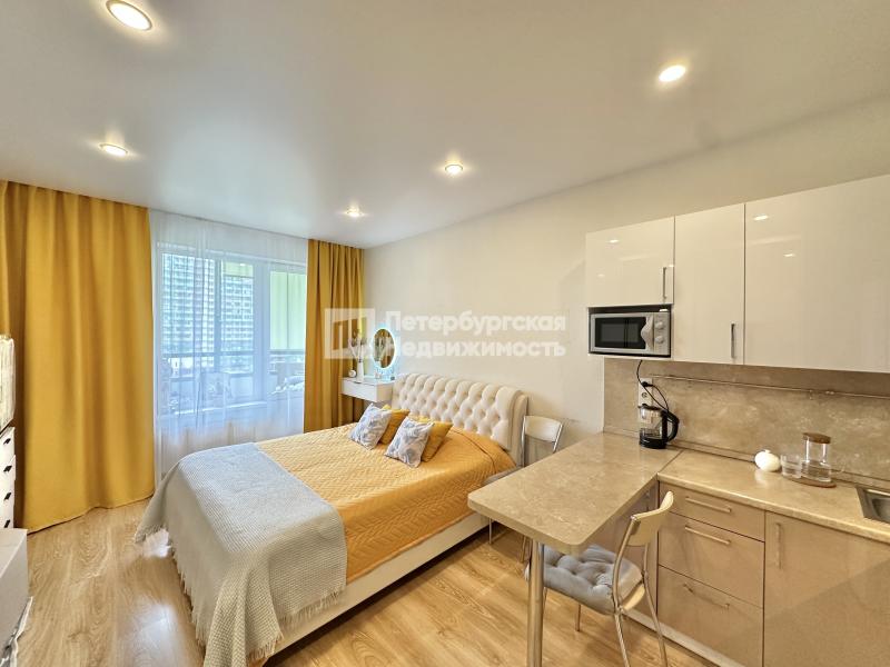 Квартира-Студия, 25.4 м², 7/22 этаж