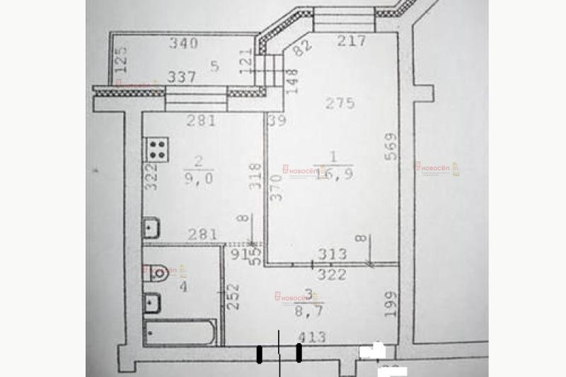 1-комн. квартира, 40 м², 5/10 этаж