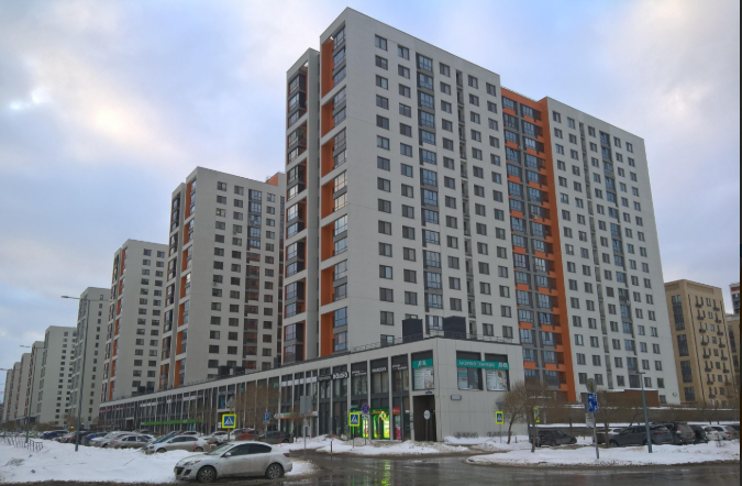 2-комн. квартира, 61.2 м², 12/17 этаж