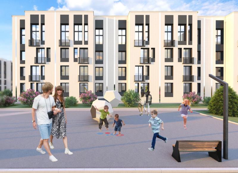 1-комн. квартира, 42 м², 2/4 этаж