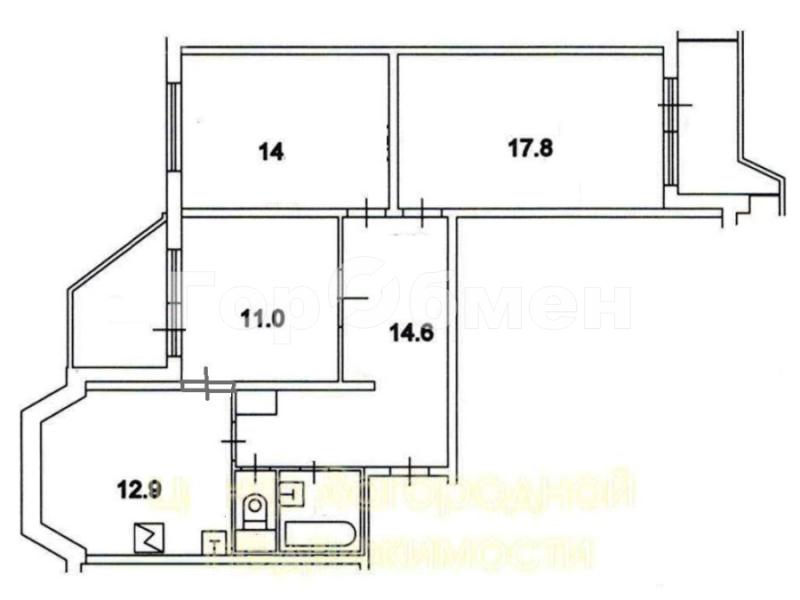 Квартира, Москва, СВАО, Алексеевский р-н, 3-я Мытищинская улица, 3к2. Фото 5