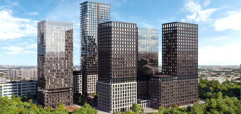 2-комн. квартира, 61.35 м², 4/39 этаж