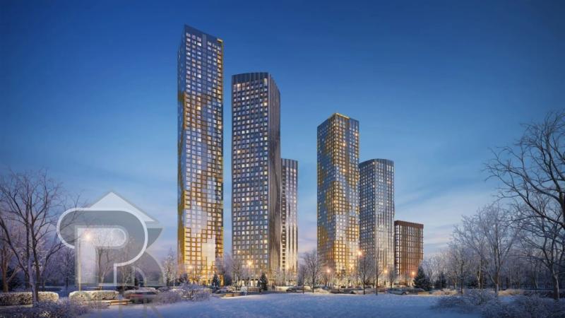 3-комн. квартира, 72 м², 19/48 этаж