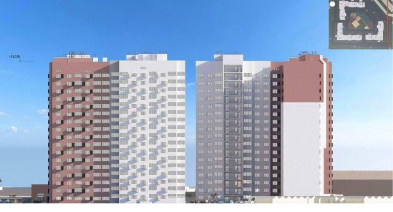 2-комн. квартира, 61 м², 5/1 этаж
