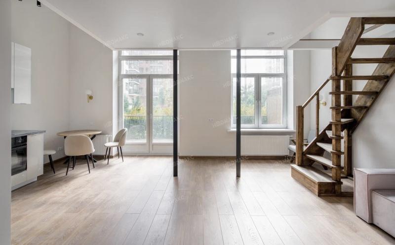 Квартира-Студия, 55 м², 1/8 этаж