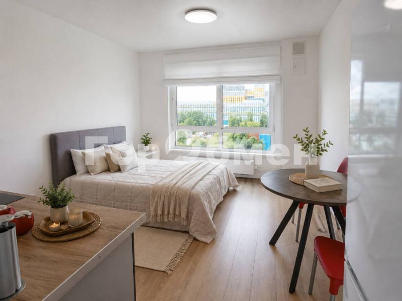 Квартира-Студия, 21 м², 12/33 этаж