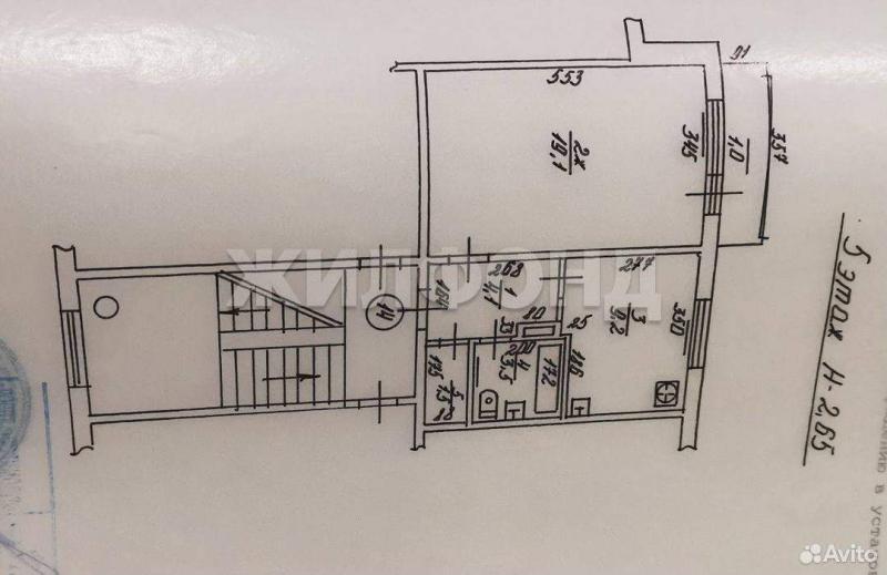 1-комн. квартира, 37 м², 5/5 этаж