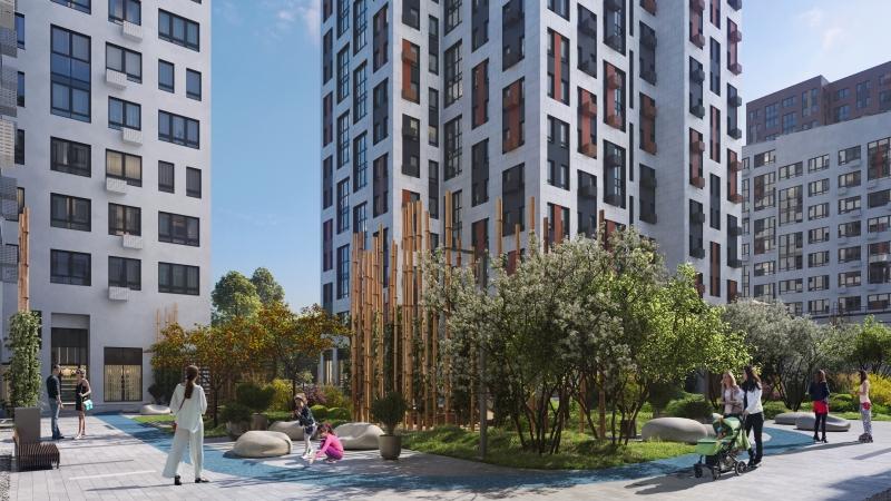 Новостройка, Москва, НАО, ЖК Дзен-кварталы, 6.1.3. Фото 7