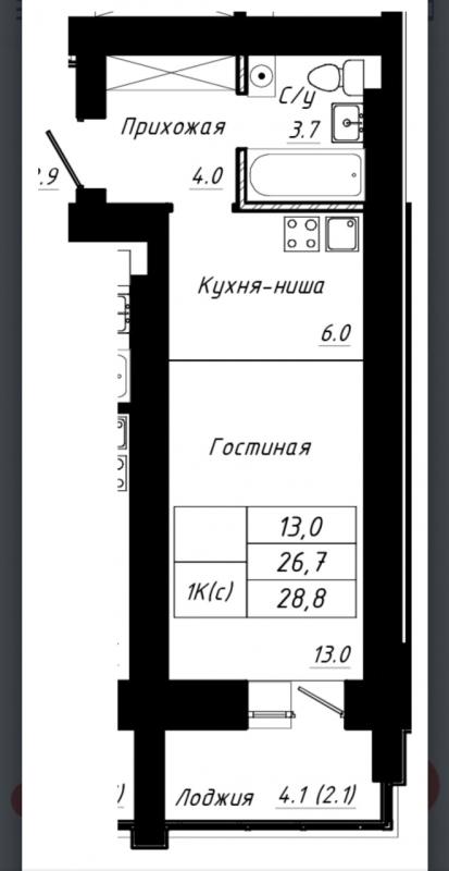 Новостройка, Алтайский край, Барнаул, Индустриальный р-н, Павловский тракт. Фото 1