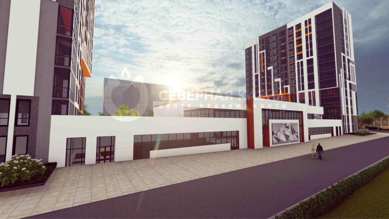 1-комн. квартира, 45.36 м², 7/14 этаж