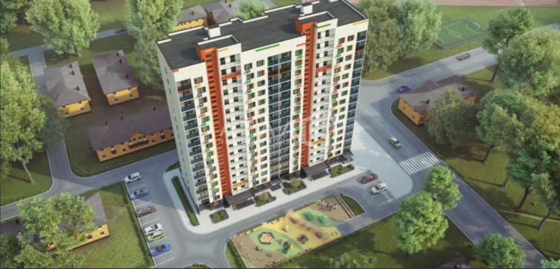 2-комн. квартира, 61.47 м², 9/16 этаж