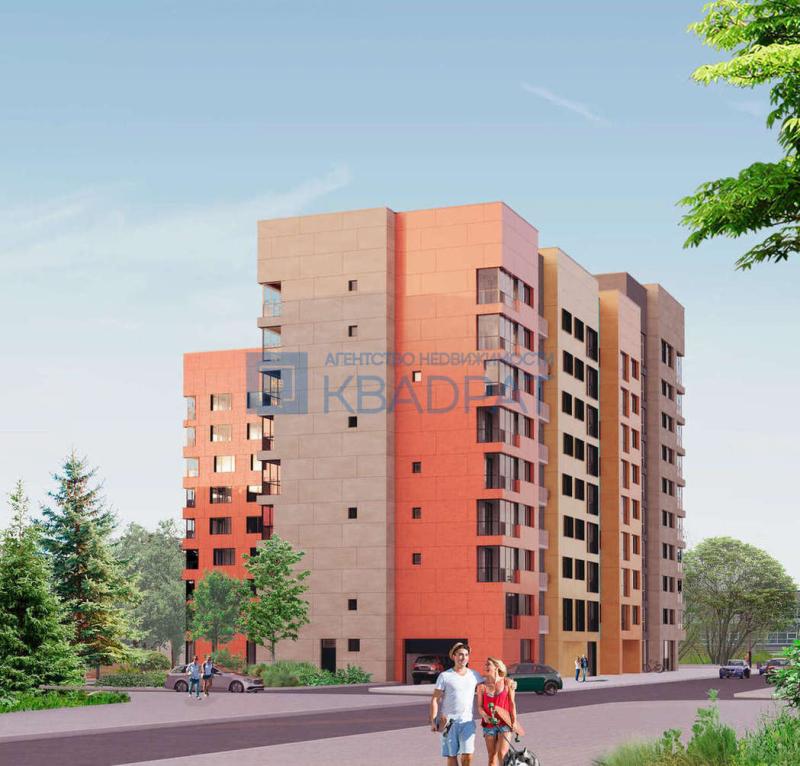 2-комн. квартира, 63.5 м², 5/9 этаж