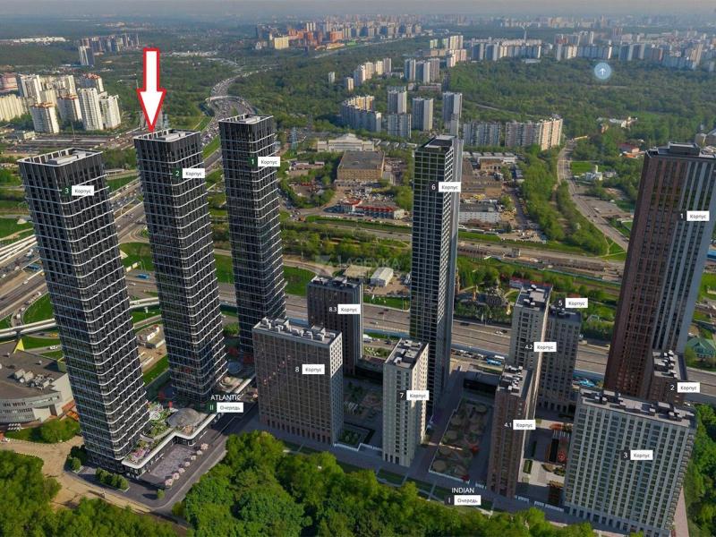 2-комнатная квартира, 40.1 м2