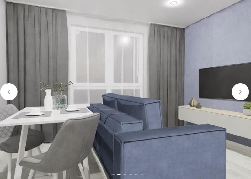 2-комнатная квартира, 39.3 м2