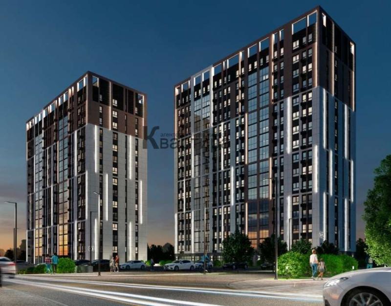 1-комнатная квартира, 53 м2