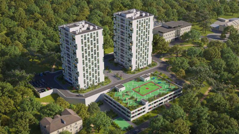 1-комнатная квартира, 39.57 м2