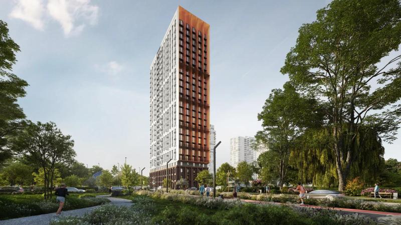 2-комн. квартира, 71.99 м², 22/25 этаж