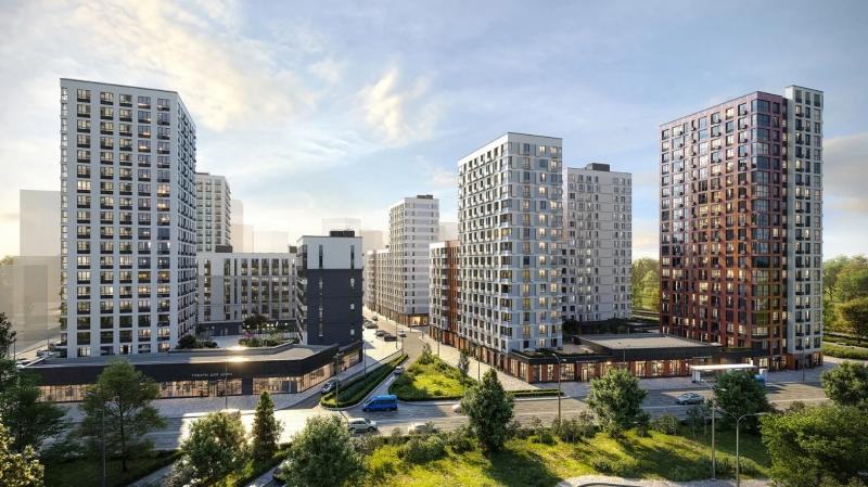 Новостройка, Москва, НАО, ЖК Бунинские Кварталы, к1.3. Фото 2