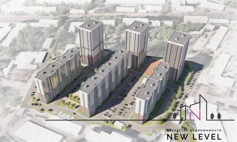 2-комнатная квартира, 56.9 м2