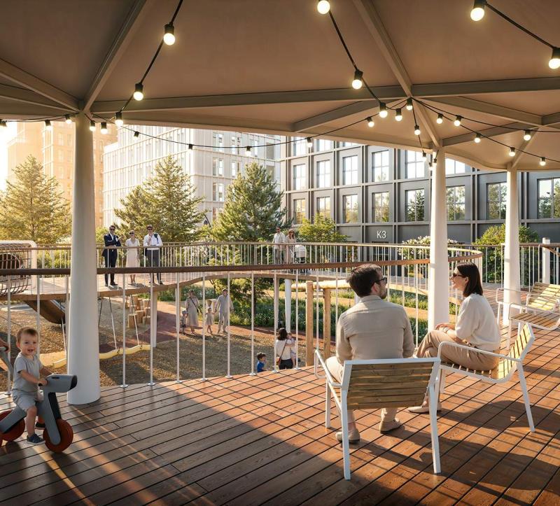 Новостройка, Москва, ЗАО, р-н Кунцево, ул. Ивана Франко, 22к1. Фото 4