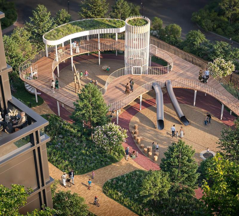 Новостройка, Москва, ЗАО, р-н Кунцево, ул. Ивана Франко, 22к1. Фото 5